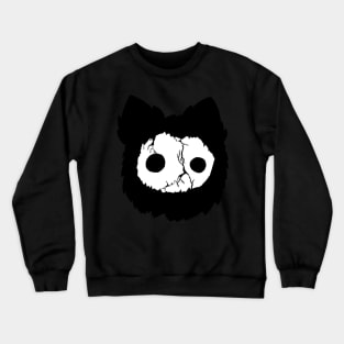 Masked Fluffy forest creature Crewneck Sweatshirt